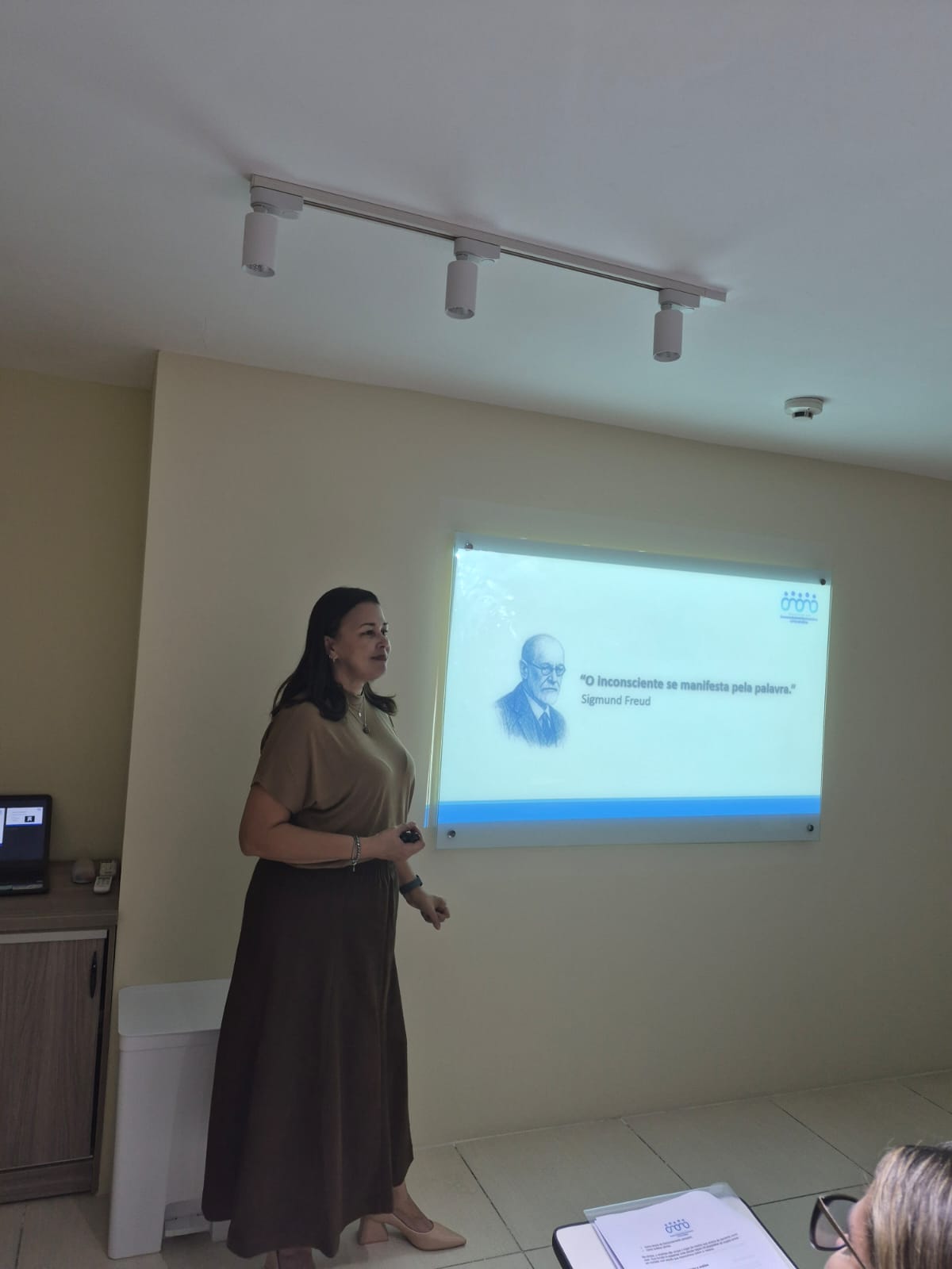 Palestra do Instituto sobre psicanálise
